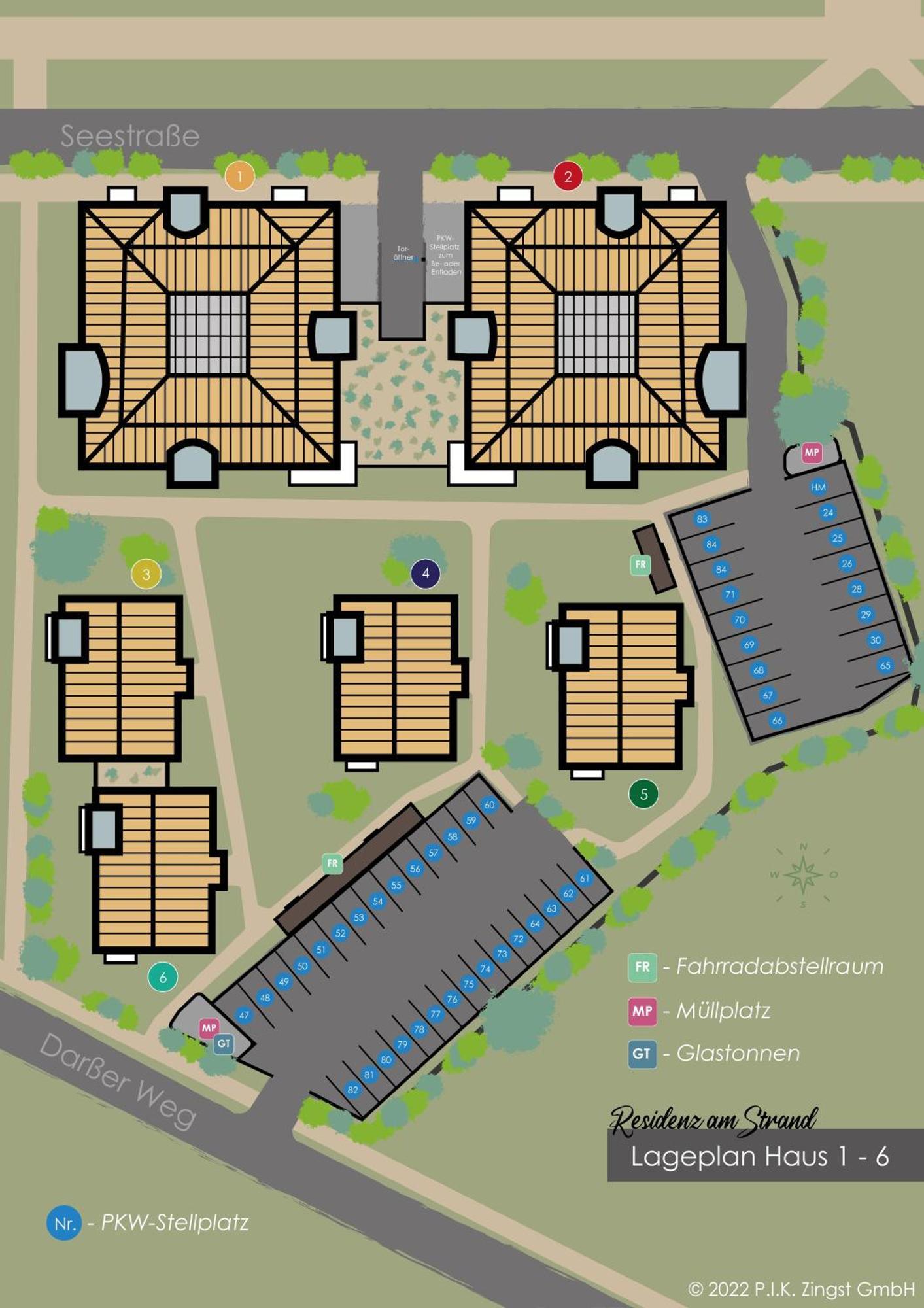 Residenz Am Strand Wohnung 2-39 Zingst Bagian luar foto